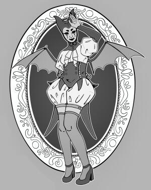 • Gothic Bat Jester
